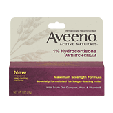 Aveeno&nbsp;Active Naturals Hydrocortisone Anti-Itch Cream&nbsp;Maximum Strength Formula Full-Size Picture